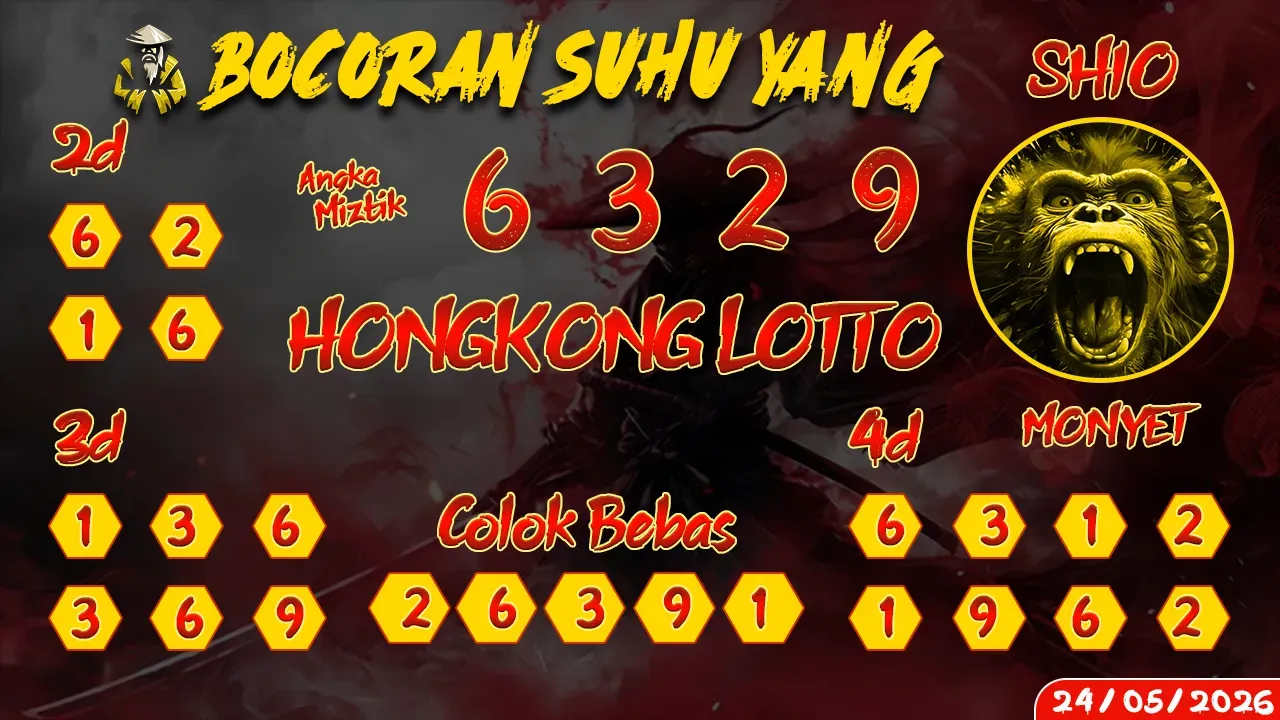syair Bocoran Suhu Yang Hongkong Lotto 24 05 2026