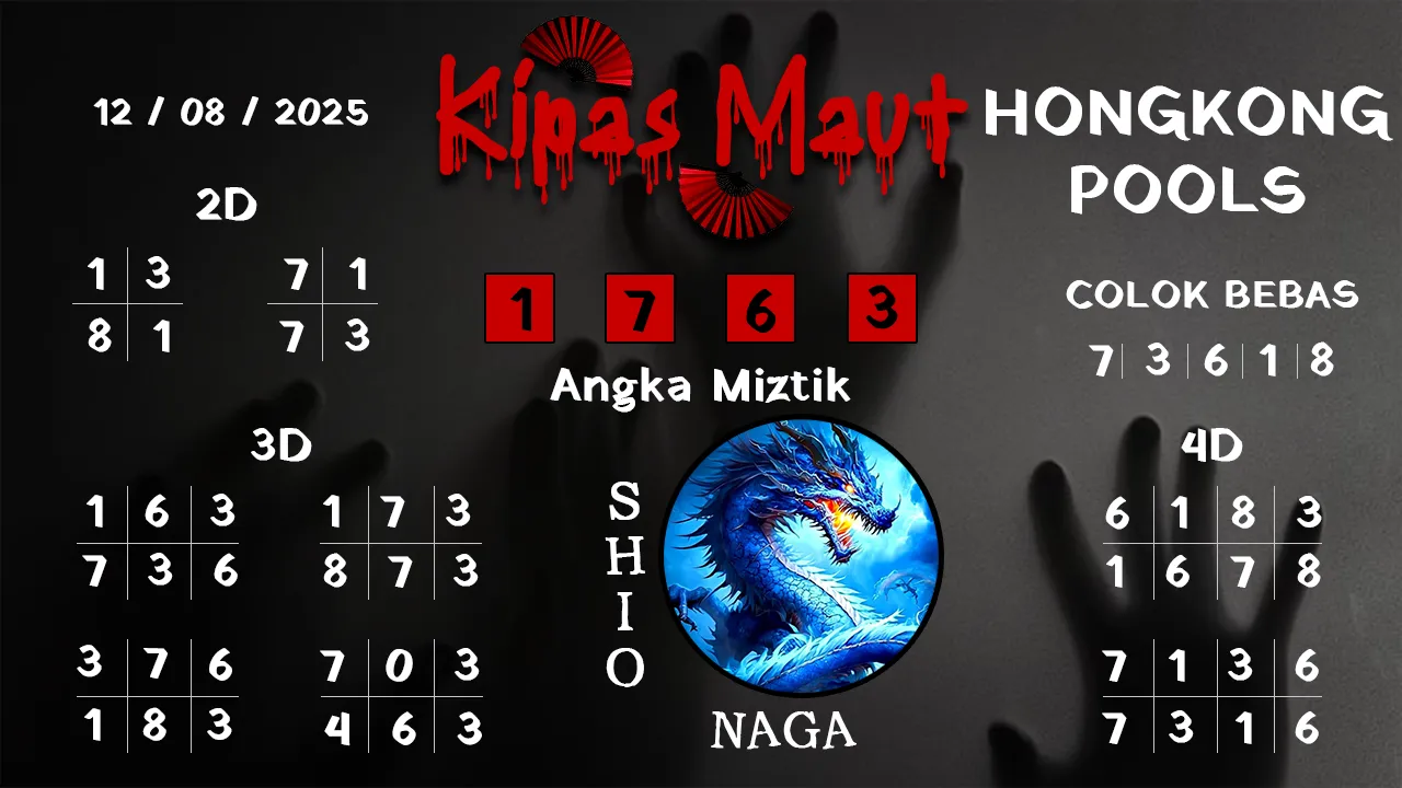 syair Kipas Maut Hongkong Pools 12 08 2025
