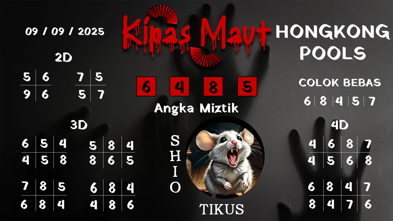 syair Kipas Maut Hongkong Pools 09 09 2025