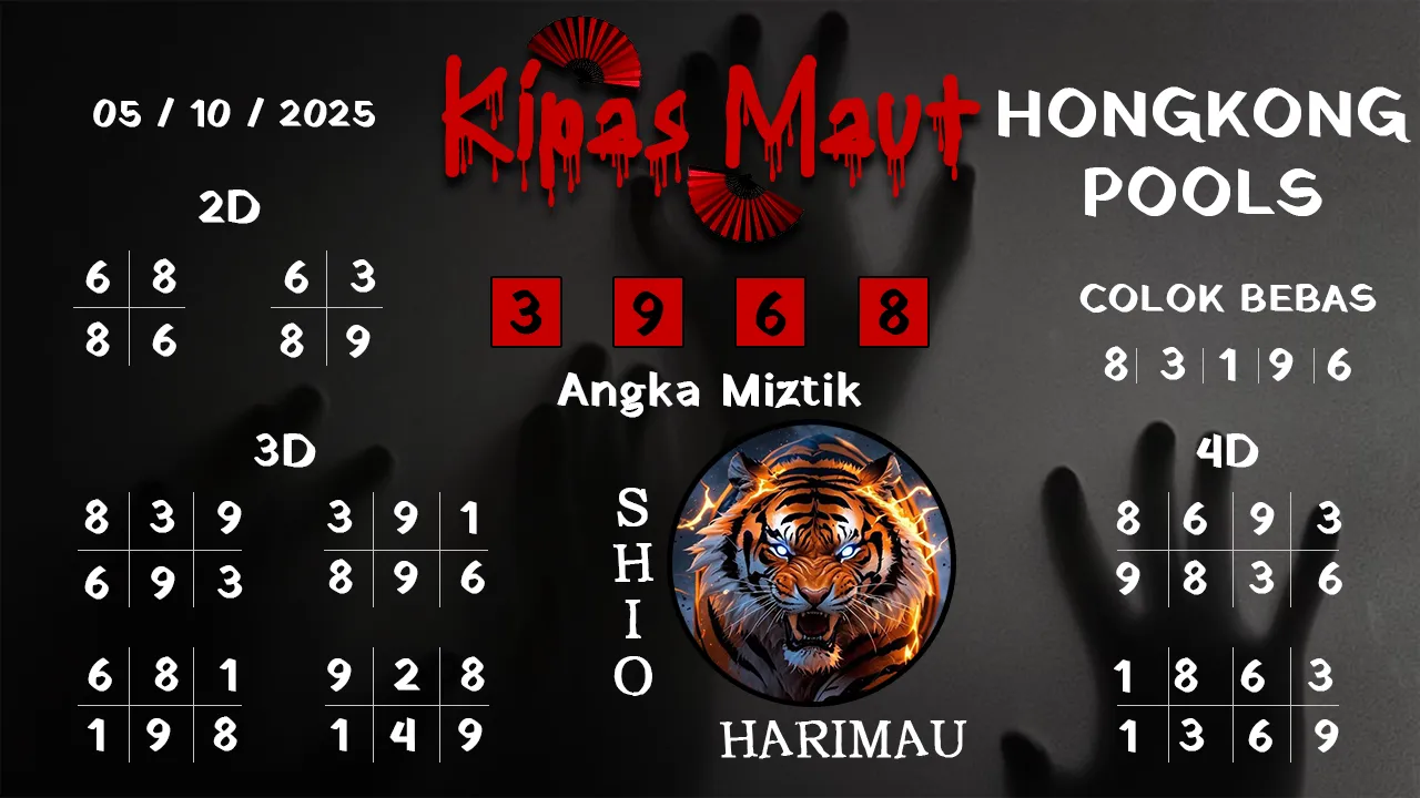 syair Kipas Maut Hongkong Pools 05 10 2025