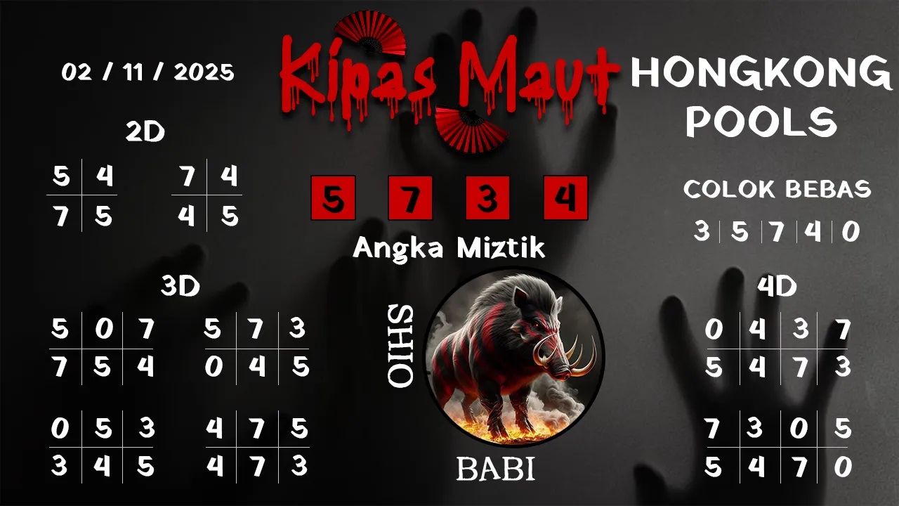 Syair kipas maut hongkong pools 02 11 2025