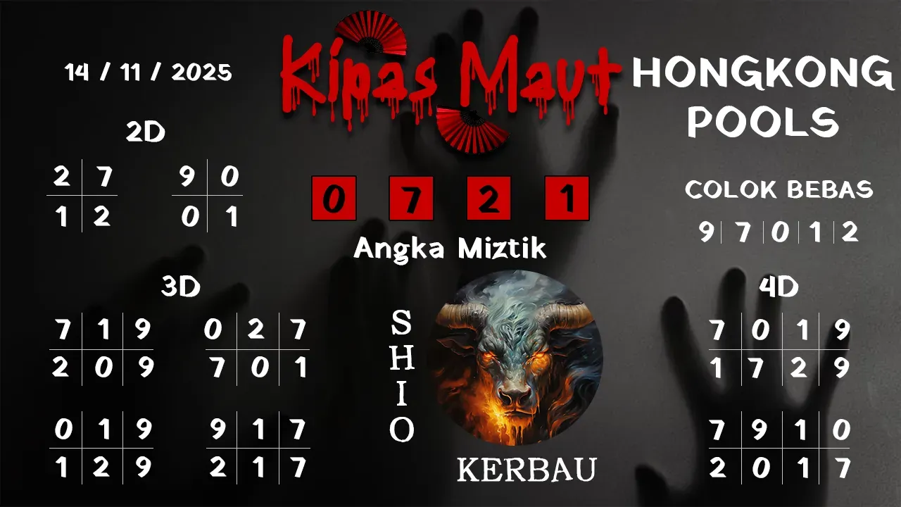 Syair kipas maut hongkong pools 14 11 2025
