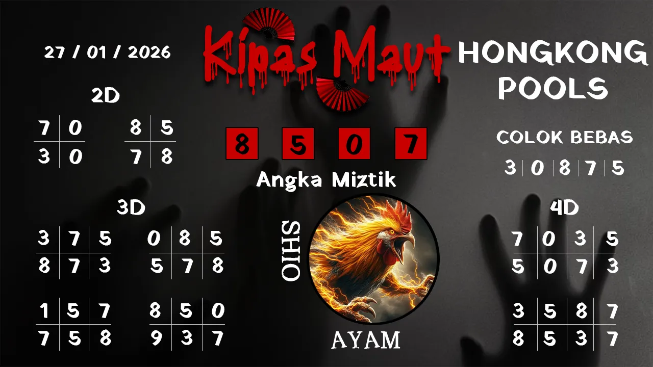 Syair kipas maut Hongkong pools 27 01 2026