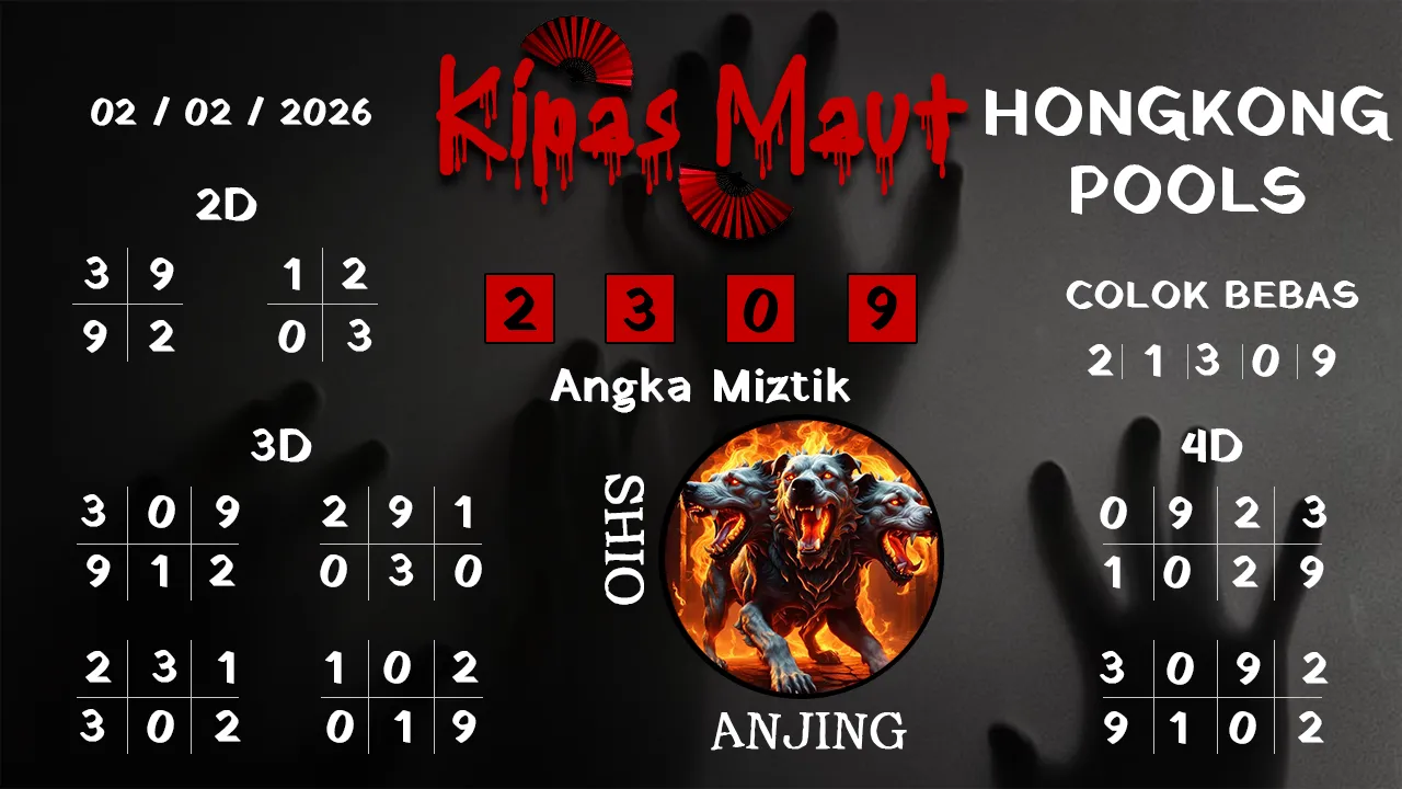 Syair kipas maut Hongkong pools 02 02 2026