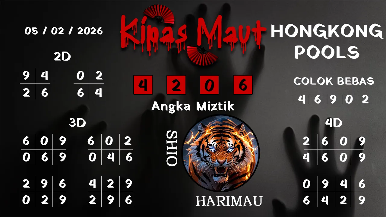 Syair kipas maut Hongkong pools 05 02 2026