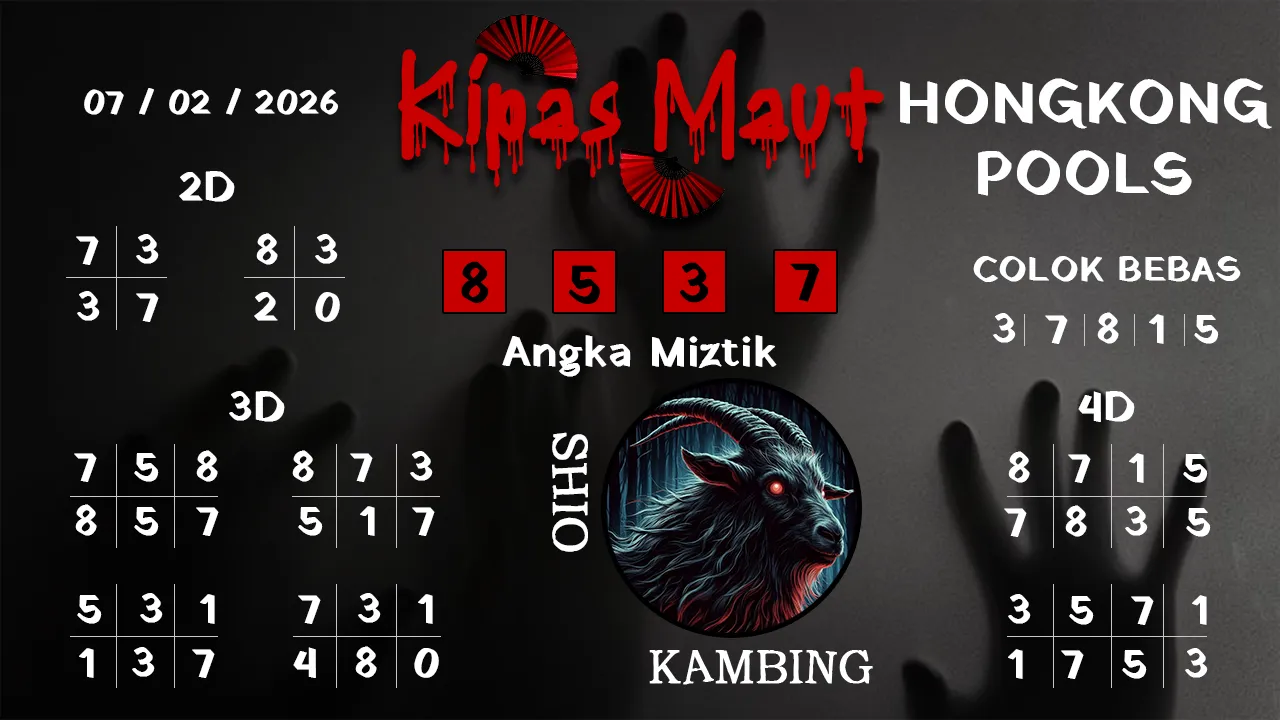 Syair kipas maut Hongkong pools 07 02 2026