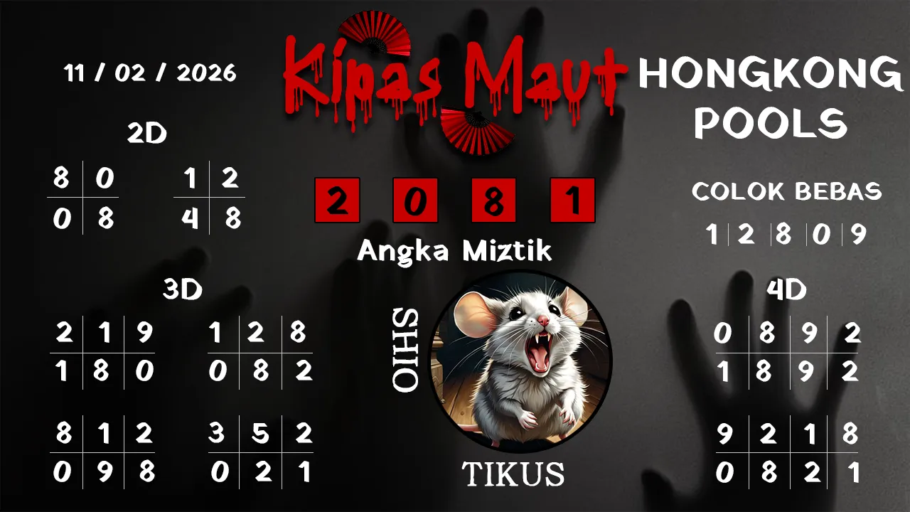 Syair kipas maut Hongkong pools 11 02 2026