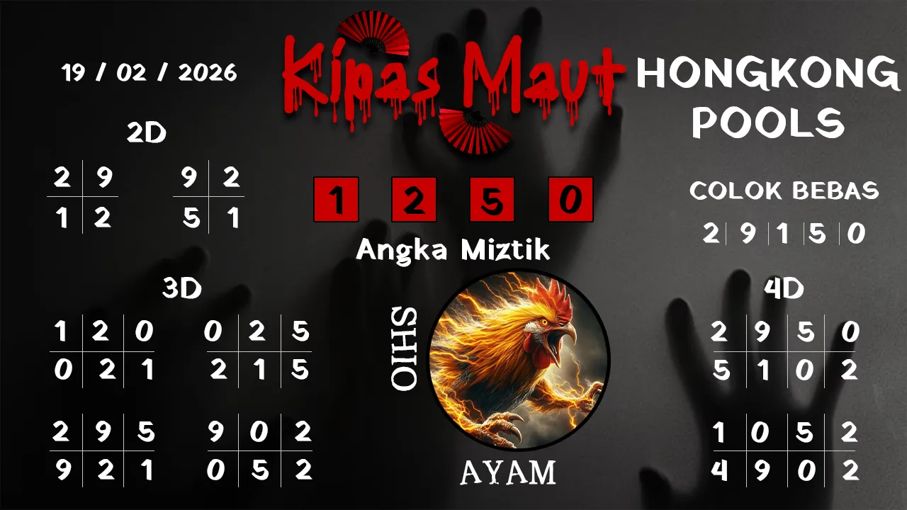 Syair kipas maut Hongkong pools 19 02 2026