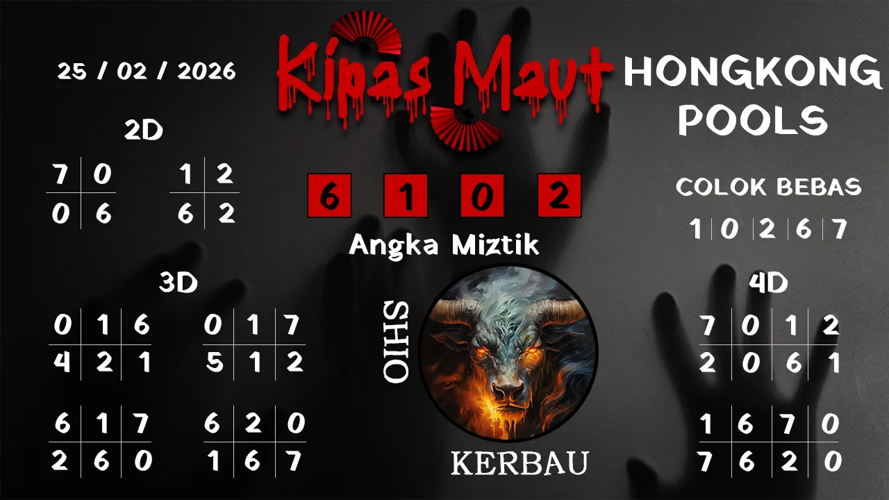 Syair kipas maut Hongkong pools 25 02 2026