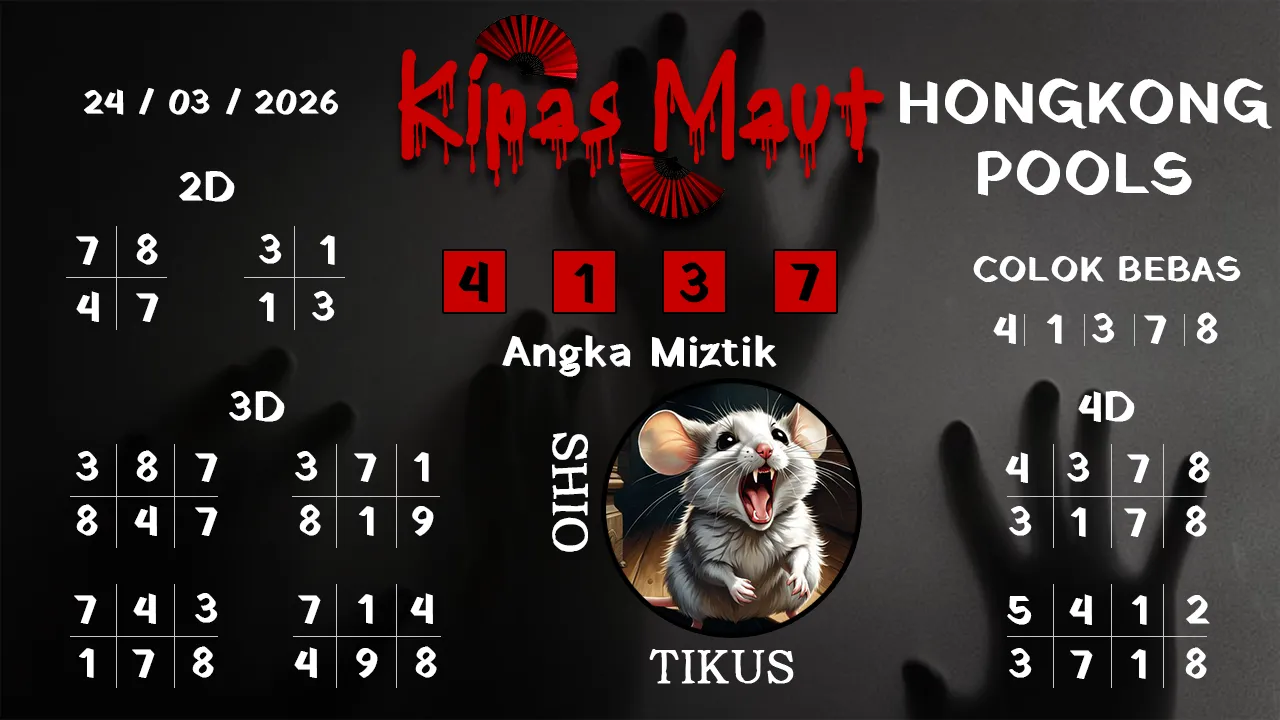Syair kipas maut Hongkong pools 24 03 2026
