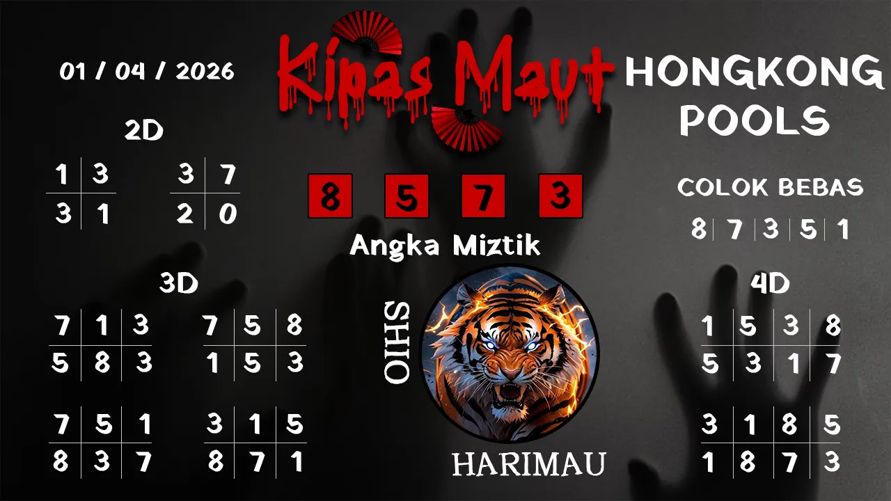 Syair kipas maut Hongkong pools 01 04 2026