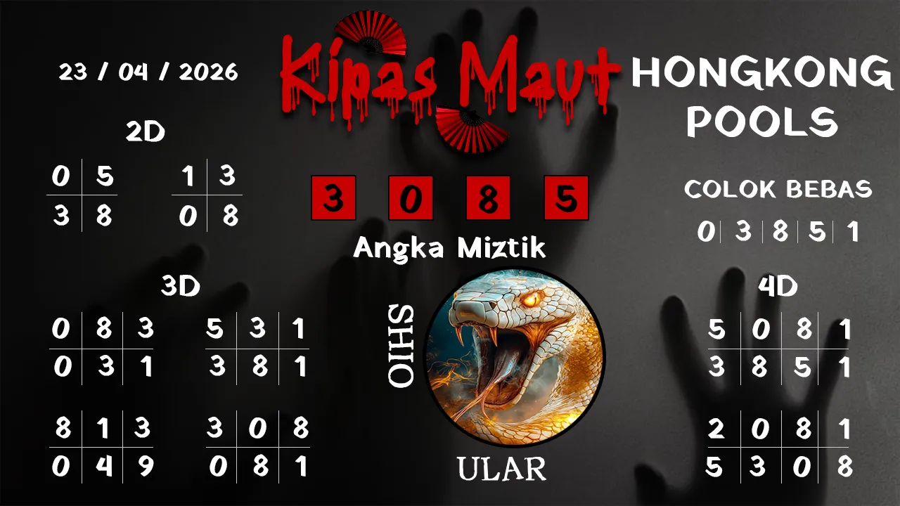 Syair kipas maut Hongkong pools 23 04 2026