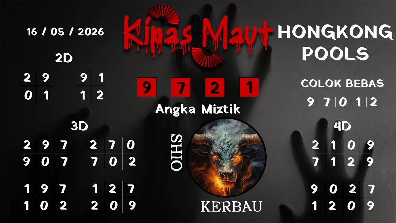 Syair kipas maut Hongkong pools 16 05 2026