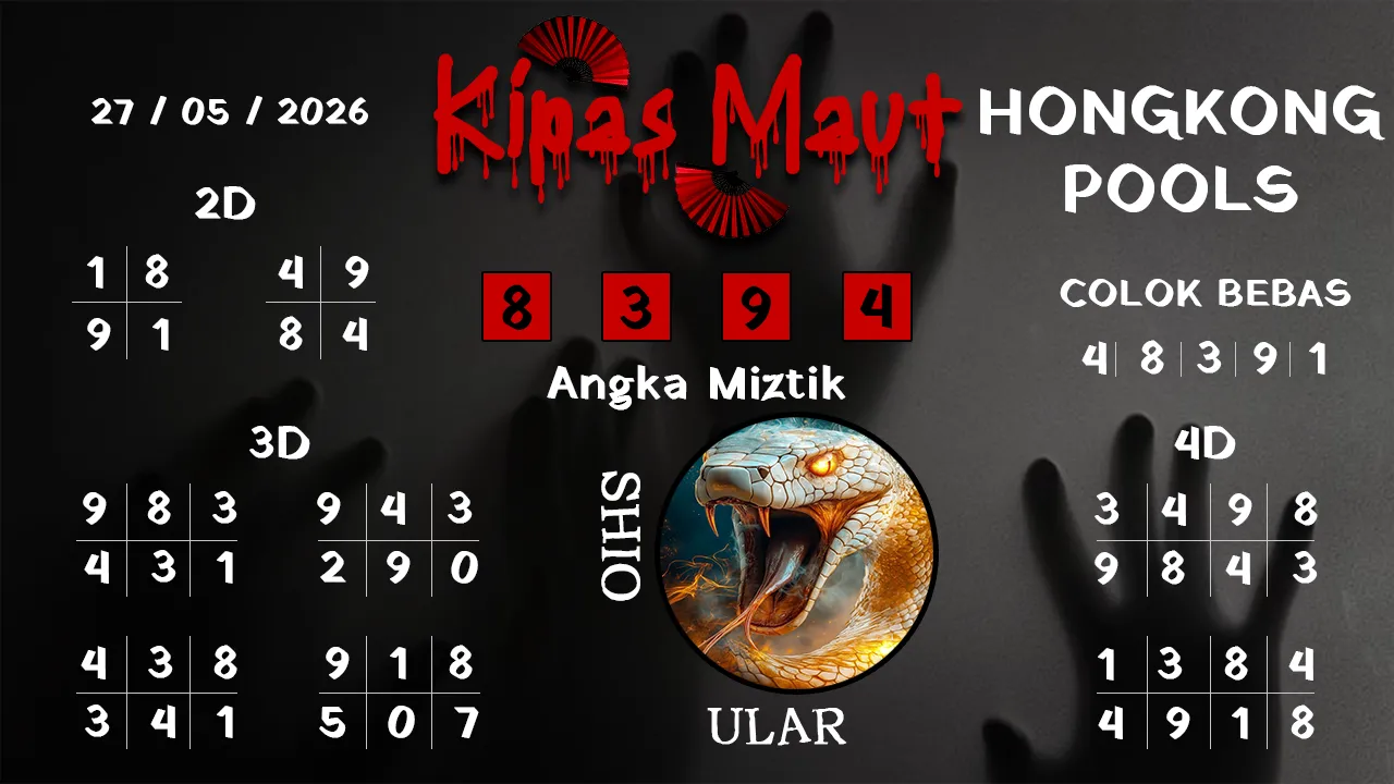 Syair kipas maut Hongkong pools 27 05 2026