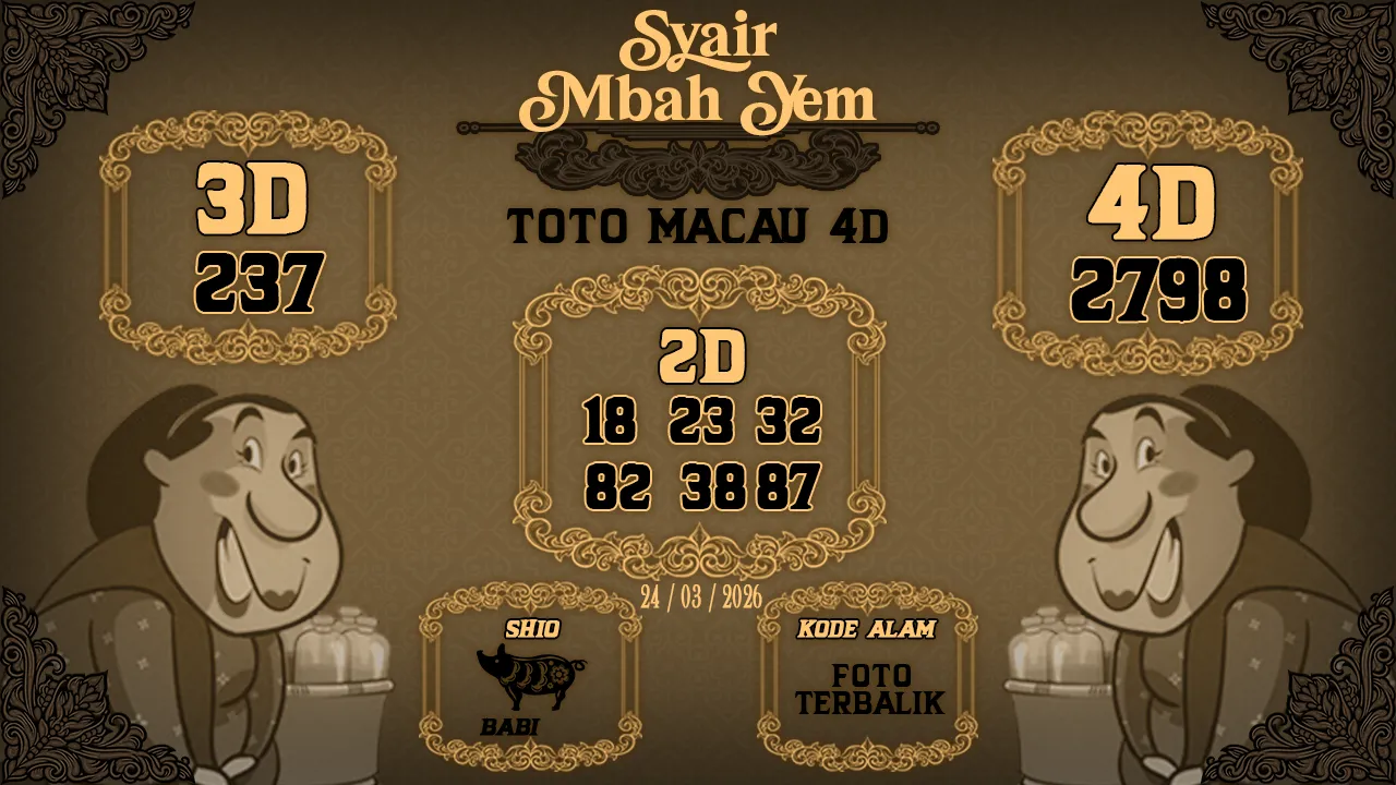 Syair Macau 4D Mbah Yem 24 03 2026