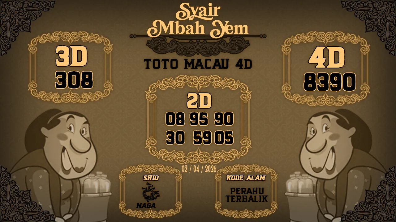 Syair Macau 4D Mbah Yem 02 04 2026