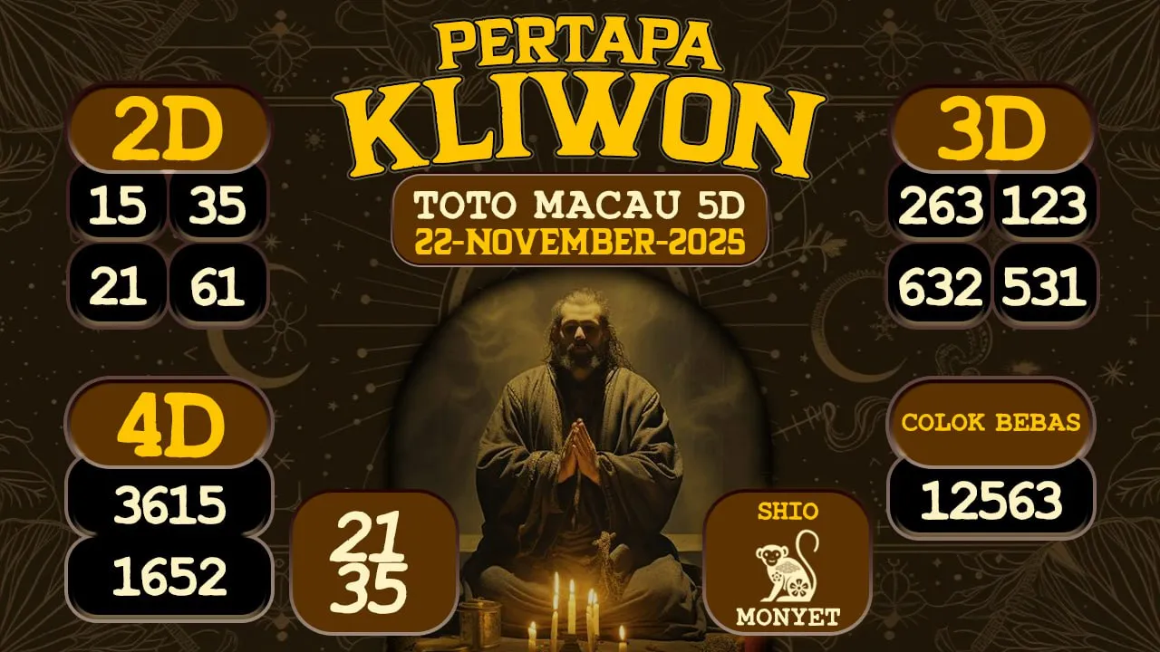 syair Pertapa Kliwon Toto Macau 5D 22 11 2025