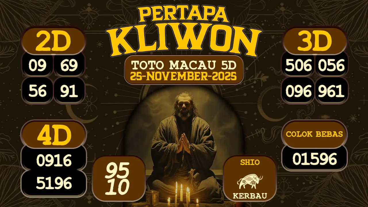 syair Pertapa Kliwon Toto Macau 5D 25 11 2025