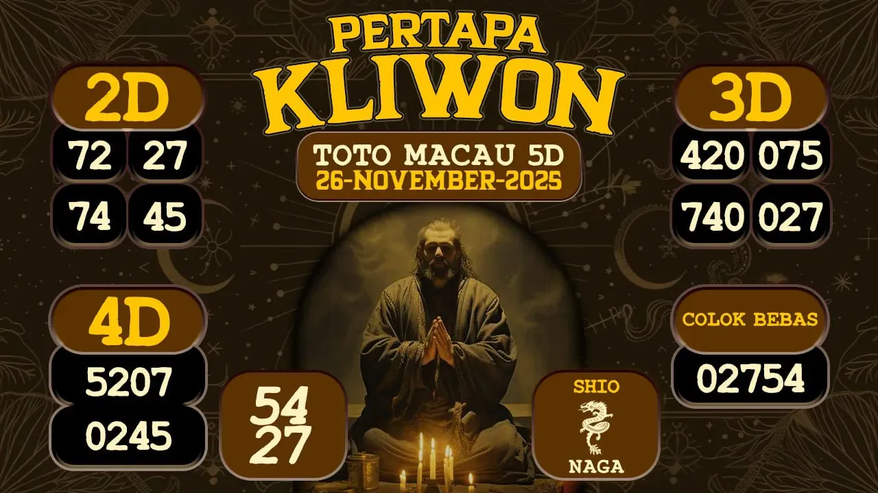 syair Pertapa Kliwon Toto Macau 5D 26 11 2025
