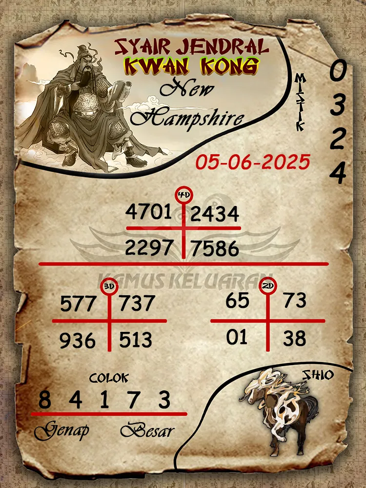 syair jendral kwan kong new hampshire 05 06 2025