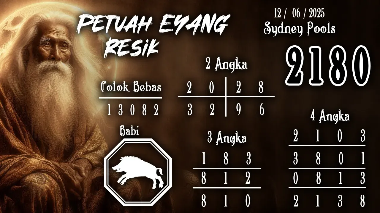 syair Prediksi Eyang Sydney Pools