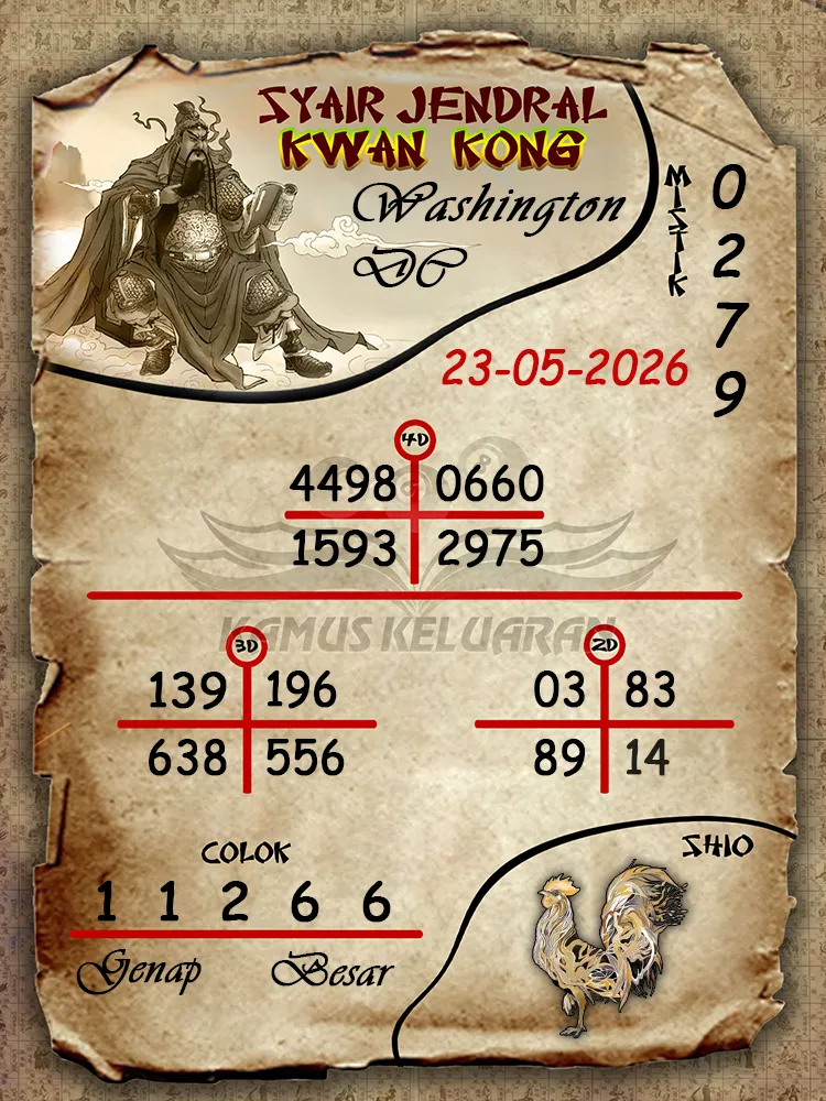 Syair Jendral Kwan Kong Washington DC 23 05 2026